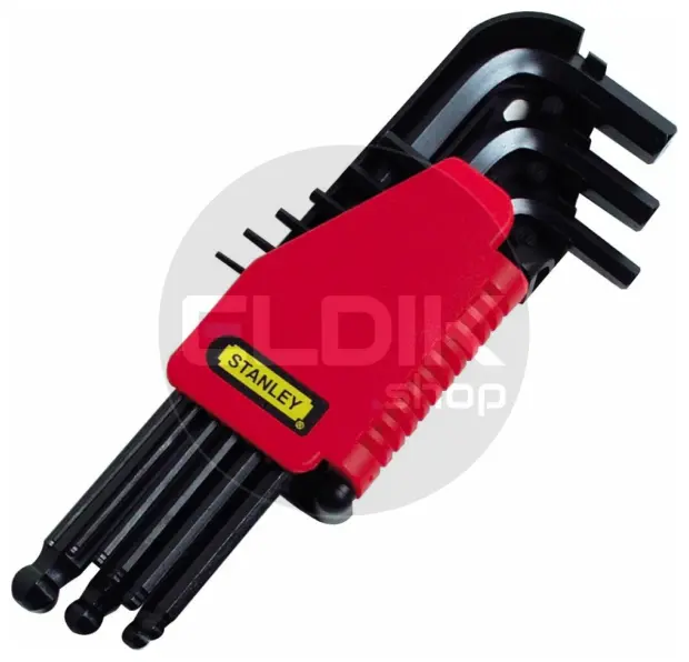 Stanley 0-69-256 Bolzeskantsleutelset 9 Dlg 1,5-10mm