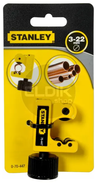 Stanley 0-70-447 Verstelbare Pijpsnijder (3 mm - 22 mm)
