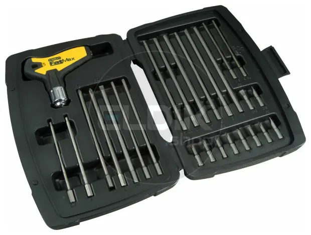 Stanley 0-79-153 FATMAX Stiftsleutelset Pistoolgreep met Ratel  (27delig)