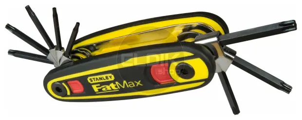 Stanley 0-97-553 FATMAX Vergrendelbare Stiftsleutelset torx (8delig)