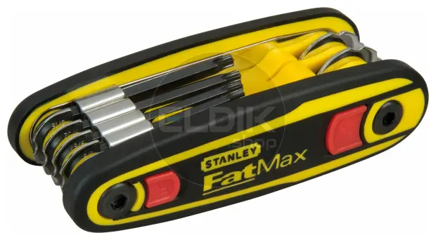 Stanley 0-97-553 FATMAX Vergrendelbare Stiftsleutelset torx (8delig)