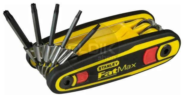 Stanley 0-97-553 FATMAX Vergrendelbare Stiftsleutelset torx (8delig)