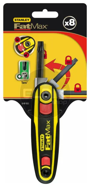 Stanley 0-97-553 FATMAX Vergrendelbare Stiftsleutelset torx (8delig)