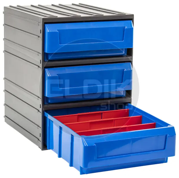 Tayg 300/3 Bakkenkast 3-delig - kunststof - 245 x 291 x 321 mm - 351006