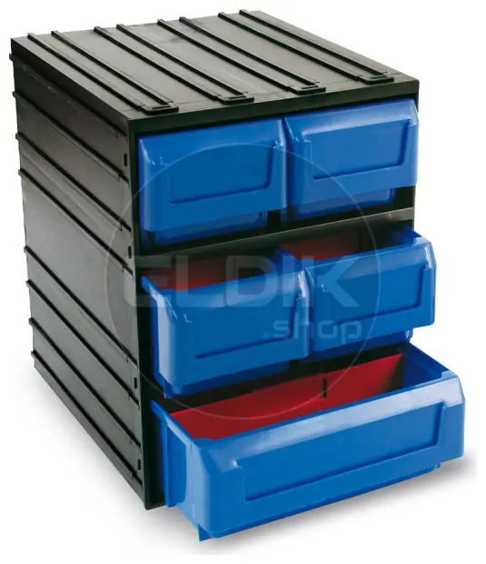 Tayg 300/5 Bakkenkast 5-delig - kunststof - 245 x 291 x 321 mm - 352003