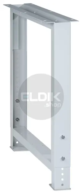 Lista 43.231.020 Werkbankvoet verstelbaar | H700/1050 x B80 x D725 | Lichtgrijs