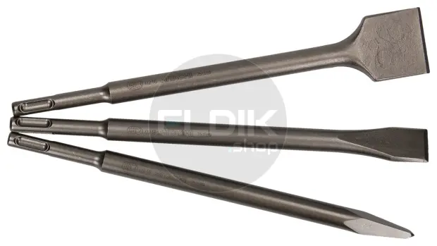 Hikoki 751589 Beitelset SDS-plus 250mm (punt,plat en brede beitel)