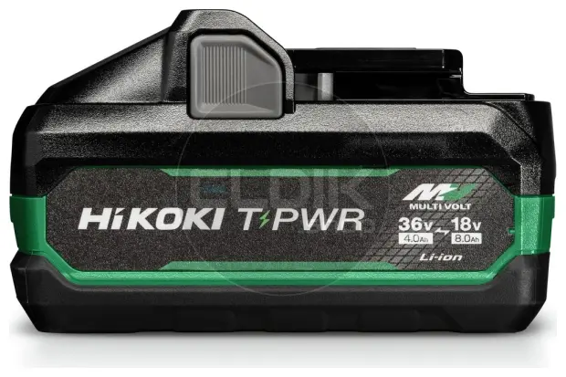 Hikoki BSL3640MVT T-PWR MULTI VOLT: 18 V/36 V accu met Tabless-technologie voor zware toepassingen - 381990