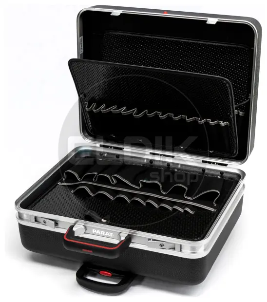Parat 535.510.171 Verrijdbare gereedschapskoffer - 490 x 250 x 400 mm - met luxe telescopische handgreep