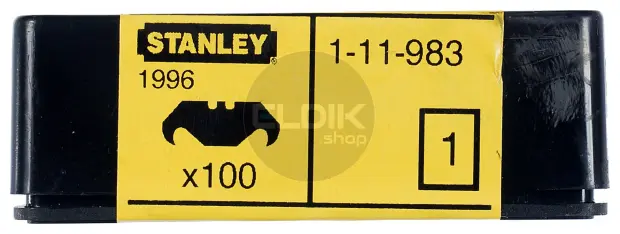 Stanley 1996 Reserve Mesjes Zonder Gaten | 100 Delige Set - 1-11-983