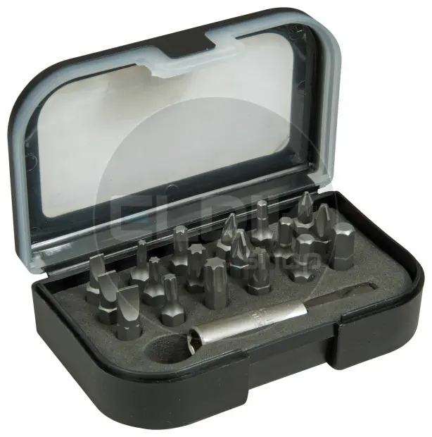 Stanley 1-13-901 Bitset Expert Pro 1/4" - Bithouder (19 delig)