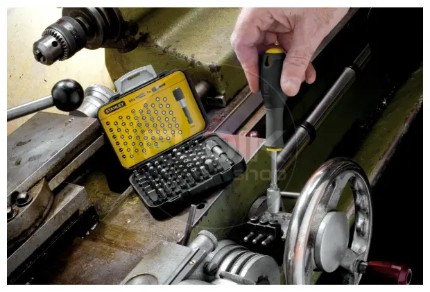 Stanley 1-13-902 Bitset Expert Pro 1/4" - Bithouder (61 delig)