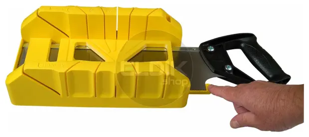 Stanley 1-19-800 Verstekbak Kunststof met Kapzaag L350mm/B143mm/H95mm