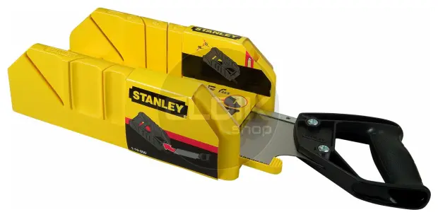 Stanley 1-19-800 Verstekbak Kunststof met Kapzaag L350mm/B143mm/H95mm
