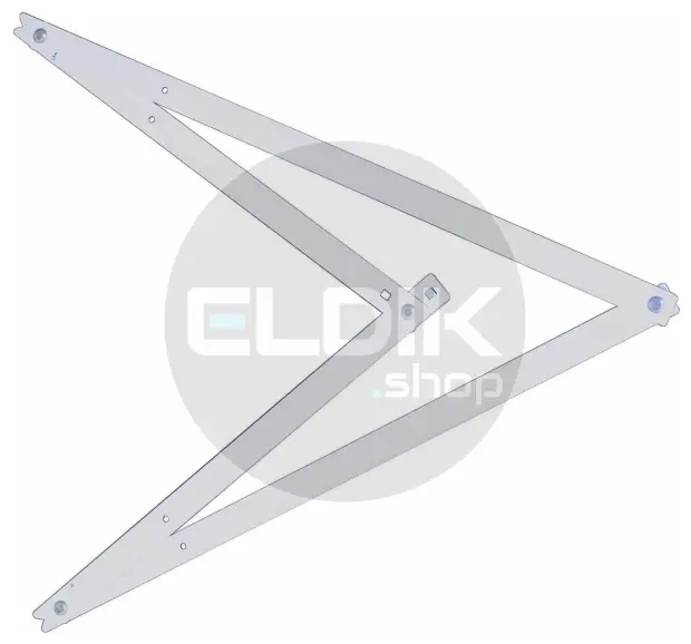 Stanley 1-45-013 Opvouwbare Bouwhaak Aluminium