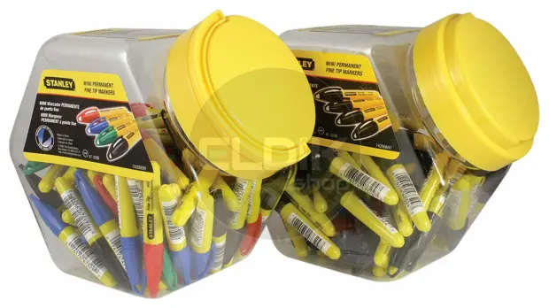 Stanley 1-47-324 Markeerstift Mini Zwart