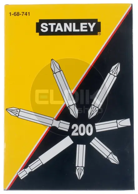 Stanley 1-68-741 Assortiment Bits 200 Delig