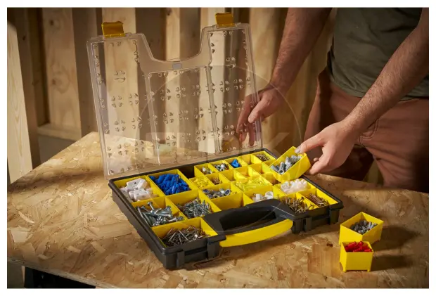 Stanley 1-92-748 Pro Organizer 25 vakken | 422 x 334 x 52 mm