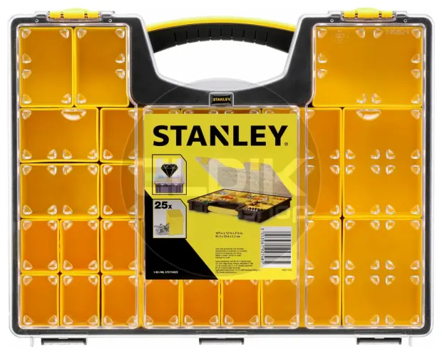 Stanley 1-92-748 Pro Organizer 25 vakken | 422 x 334 x 52 mm