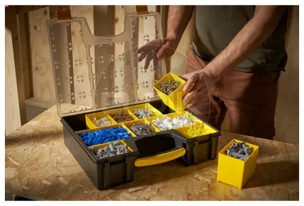 Stanley 1-92-749 Pro Organizer 8 vakken | 423 x 333 x 101 mm