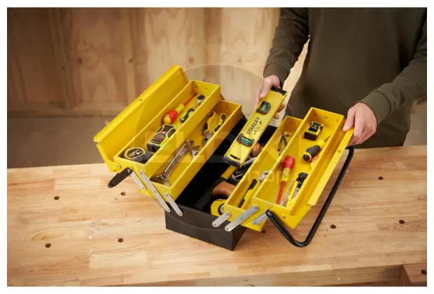 Stanley 1-94-738 Gereedschapskoffer Metaal Cantilever - 5 laden