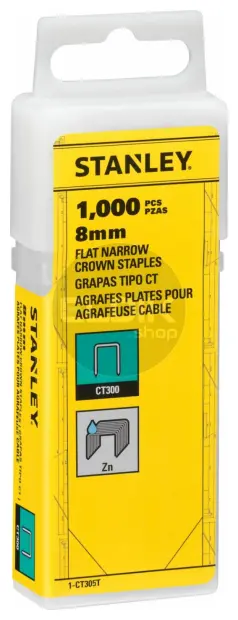 Stanley 1-CT305T Nieten 8mm Type CT - 1000 stuks