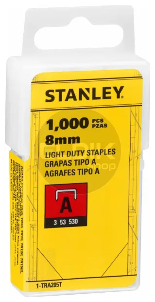 Stanley 1-TRA205T Nieten 8mm Type A - 1000 Stuks