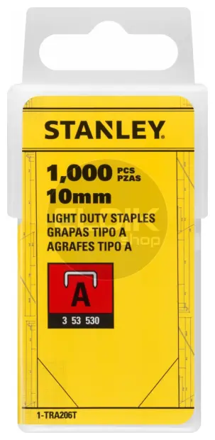 Stanley 1-TRA206T Nieten 10mm Type A - 1000 Stuks