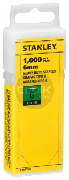Stanley 1-TRA704T Nieten 6mm Type G - 1000 Stuks