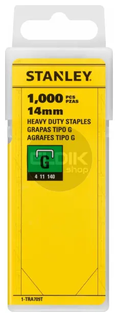 Stanley 1-TRA709T Nieten 14mm Type G - 1000 Stuks