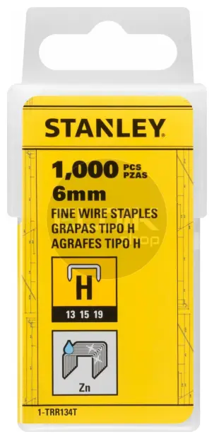 Stanley 1-TRR134T Nieten 6mm Type H - 1000 Stuks