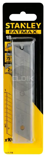 Stanley 2-11-718 FATMAX Reserve Afbreekmes 18 mm | 10 Delige Set