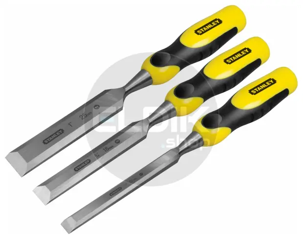 Stanley 2-16-883 Steekbeitelset Dynagrip 3Dlg. (12,18,25 mm)