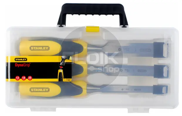 Stanley 2-16-883 Steekbeitelset Dynagrip 3Dlg. (12,18,25 mm)