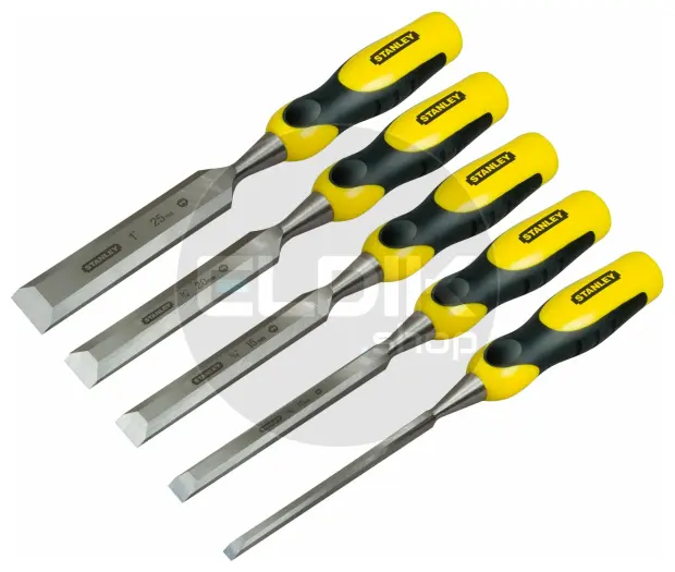 Stanley 2-16-888 Steekbeitelset Dynagrip 5Dlg. (6,10,15,20,25 mm)