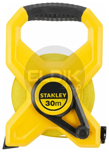 Stanley 2-34-792 Landmeter Fiberglas 30m - 12,7mm open kast