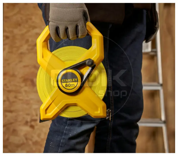 Stanley 2-34-795 Landmeter Fiberglas 60m - 12,7mm open kast