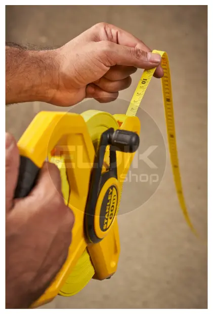 Stanley 2-34-795 Landmeter Fiberglas 60m - 12,7mm open kast