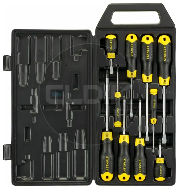 Stanley 2-65-005 Cushiongrip Schroevendraaierset 10-delig - Standaard/Phillips