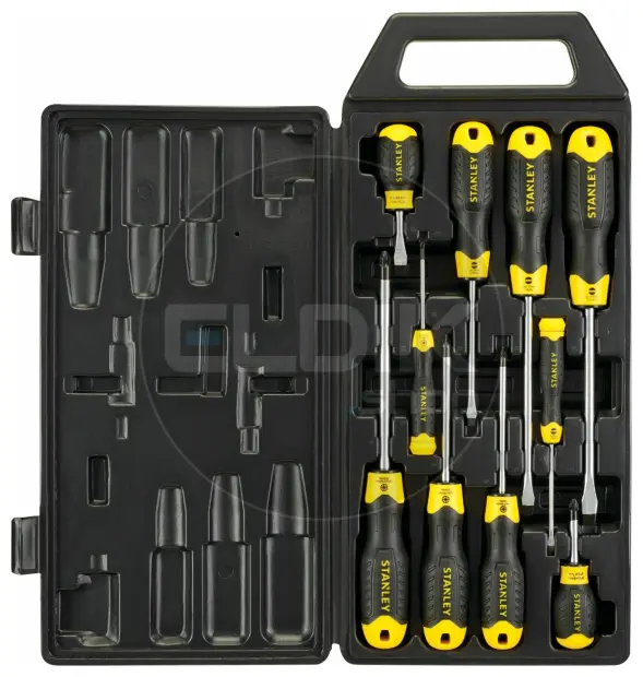 Stanley 2-65-014 Cushiongrip Schroevendraaierset 10-delig - Standaard/Pozidriv