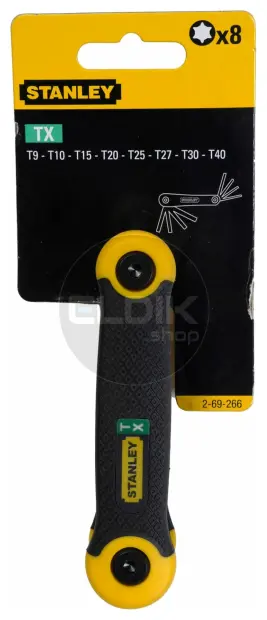 Stanley 2-69-266 Stiftsleutelset Torx 8 delig