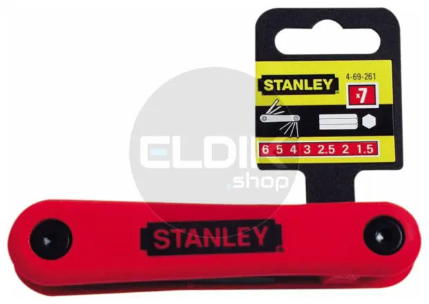 Stanley 4-69-261 Stiftsleutelset 7 Dlg 1,5-6mm