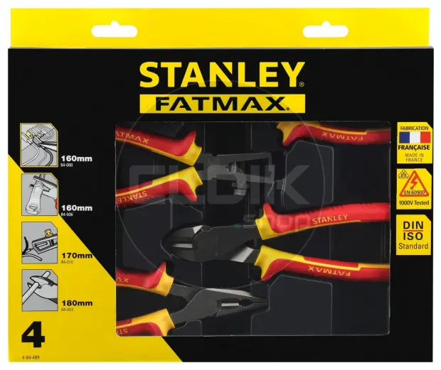 Stanley 4-84-489 VDE Tangenset 4delig