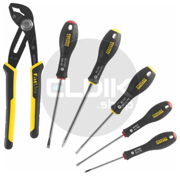 Stanley FMHT0-62639 FATMAX 6-delige Schroevendraaierset met Waterpomptang