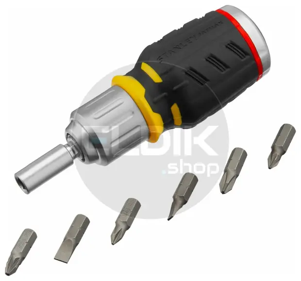 Stanley FMHT0-62688 FATMAX Ratelschroevendraaier Stubby 6 bits