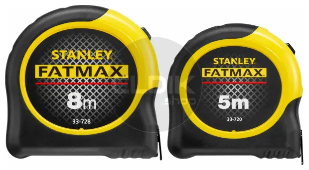 Stanley FMHT31725-0 FATMAX Duopack: Rolbandmaat Blade Armor 8M + 5M