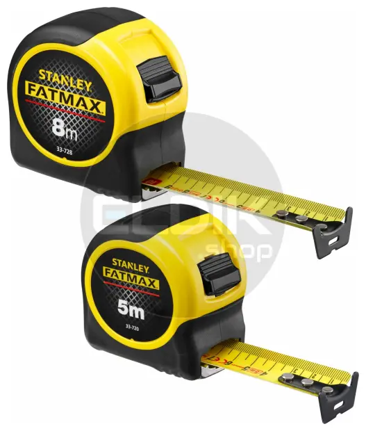Stanley FMHT31725-0 FATMAX Duopack: Rolbandmaat Blade Armor 8M + 5M