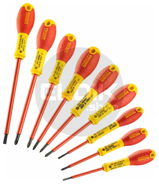 Stanley FMHT62573-0 FATMAX Schroevendraaierset VDE 10-delig -Par/Ph/Poz/Spanningszoeker