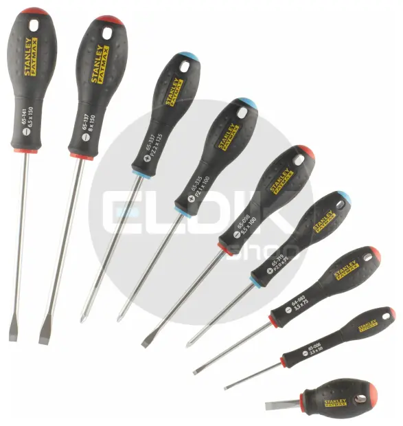 Stanley FMHT65424-0 FATMAX Schroevendraaierset 9-delig - St/Par/Poz