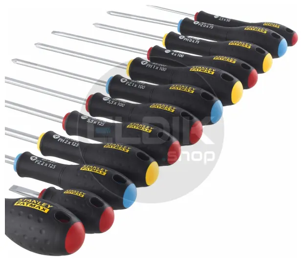 Stanley FMHT65426-0 FATMAX Schroevendraaierset 12-delig - St/Par/Ph/Poz
